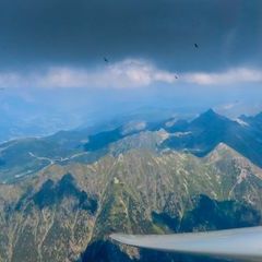 Flugwegposition um 12:51:03: Aufgenommen in der Nähe von Gössenberg, Österreich in 2744 Meter